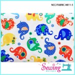 FABRIC-MI11-2, 3, 4 & 5 ELEPHANT ROMP INSPIRATION